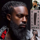 Black Men Beard Styles icône