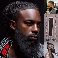 Black Men Beard Styles Affiche