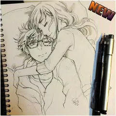 Baixar Drawing Anime Couple Ideas APK