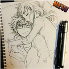 Drawing Anime Couple Ideas simgesi