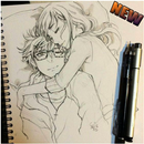 Drawing Anime Couple Ideas aplikacja