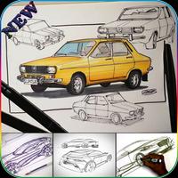 Drawing Car Ideas Affiche