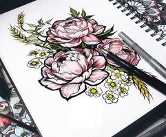2 Schermata Flower Sketch