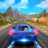 racing car game icon