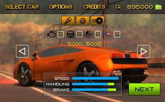 racing car game اسکرین شاٹ 1