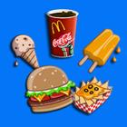 Memory Game For Kids-Fast Food icône