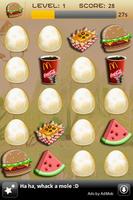 Memory Game For Kids-Fast Food plakat