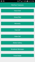 Features for wechat پوسٹر