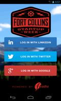 Fort Collins Startup Week 2014 poster