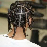 Braids Hairstyles For Black Men Affiche