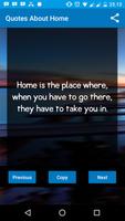 Quotes About Home ภาพหน้าจอ 2