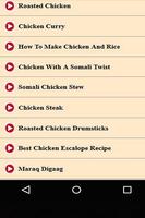 Somali Recipes for Chicken Videos ảnh chụp màn hình 3