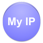 My IP address - Network tools Zeichen