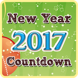 New Year Countdown Zeichen