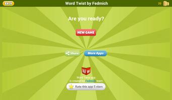 Word Twist game by Fedmich capture d'écran 2