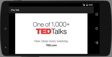 برنامه‌نما Player for TED Talks عکس از صفحه