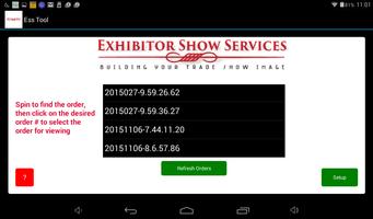 2 Schermata Exhibitor Show Services Tool
