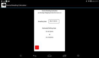 Swine Breeding Calculator screenshot 2