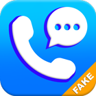 Llamadas globales gratuitas falsas Whats Fake Call icono