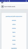 learn Arabic words syot layar 1
