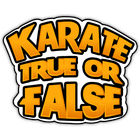 Karate TrueOrFalse Zeichen