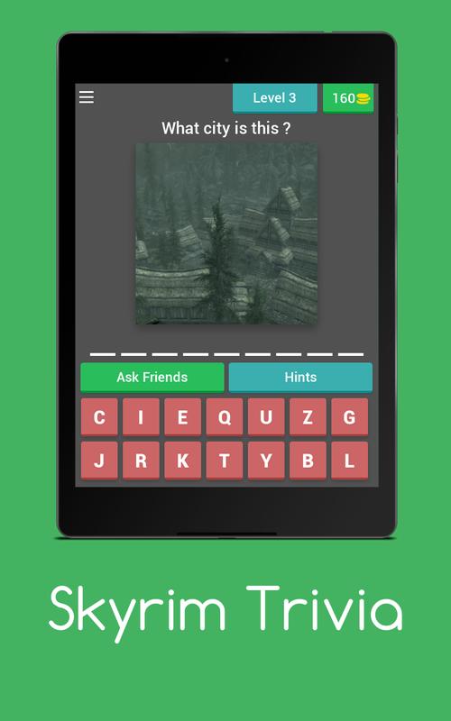 skyrim trivia for android