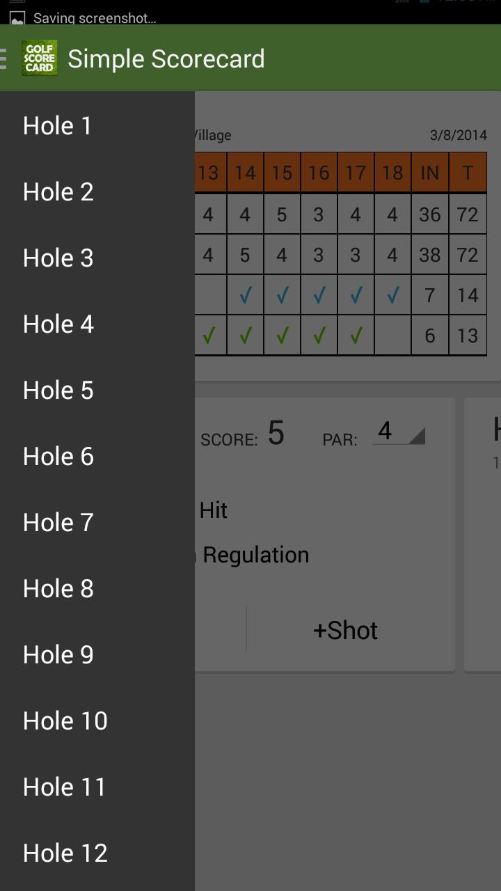 Simple Golf Scorecard for Android - APK Download