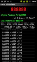 Maths Multiplication Factors screenshot 1