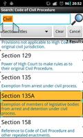 CPC - Code of Civil Procedure capture d'écran 1