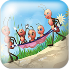 Ants war : Smasher game-icoon