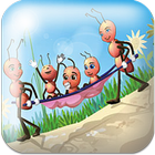 Ants war : Smasher game icône