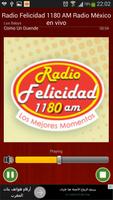 Radio Felicidad 1180 AM México скриншот 2