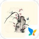 Chinese ink painting 91 Launcher Theme APK