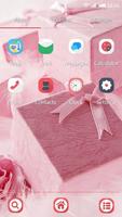 Pink gift box 91 Launcher Theme screenshot 1