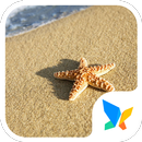 Starfish in the sun 91 Launcher Theme APK