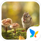The Chipmunks 91 Launcher Theme أيقونة