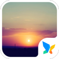 sunset 91 Launcher Theme
