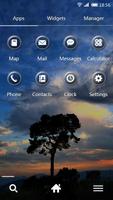 Scenery 91 Launcher Theme imagem de tela 2