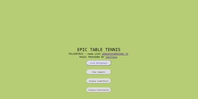 Epic Table Tennis capture d'écran 2