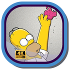 Homer Simpson Wallpaper أيقونة