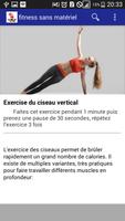 Poster fitness sans matériel