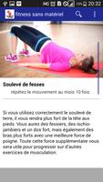 fitness sans matériel screenshot 2