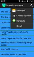 Female fitness guide screenshot 1