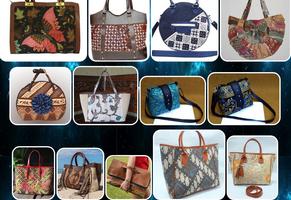 le design des sacs de batik pour femmes capture d'écran 2