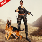 Front Line Female Commando FPS Action Game biểu tượng