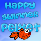 Happy Swimmer Peixet آئیکن