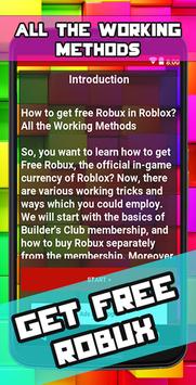 Guide All Tips To Get Free Robux For Android Apk Download - is roblox working now