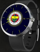 Fenerbahce Themed Watch Face Affiche