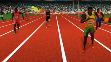 100 Meter Athletics Race - Sprint Olympics Sport スクリーンショット 3
