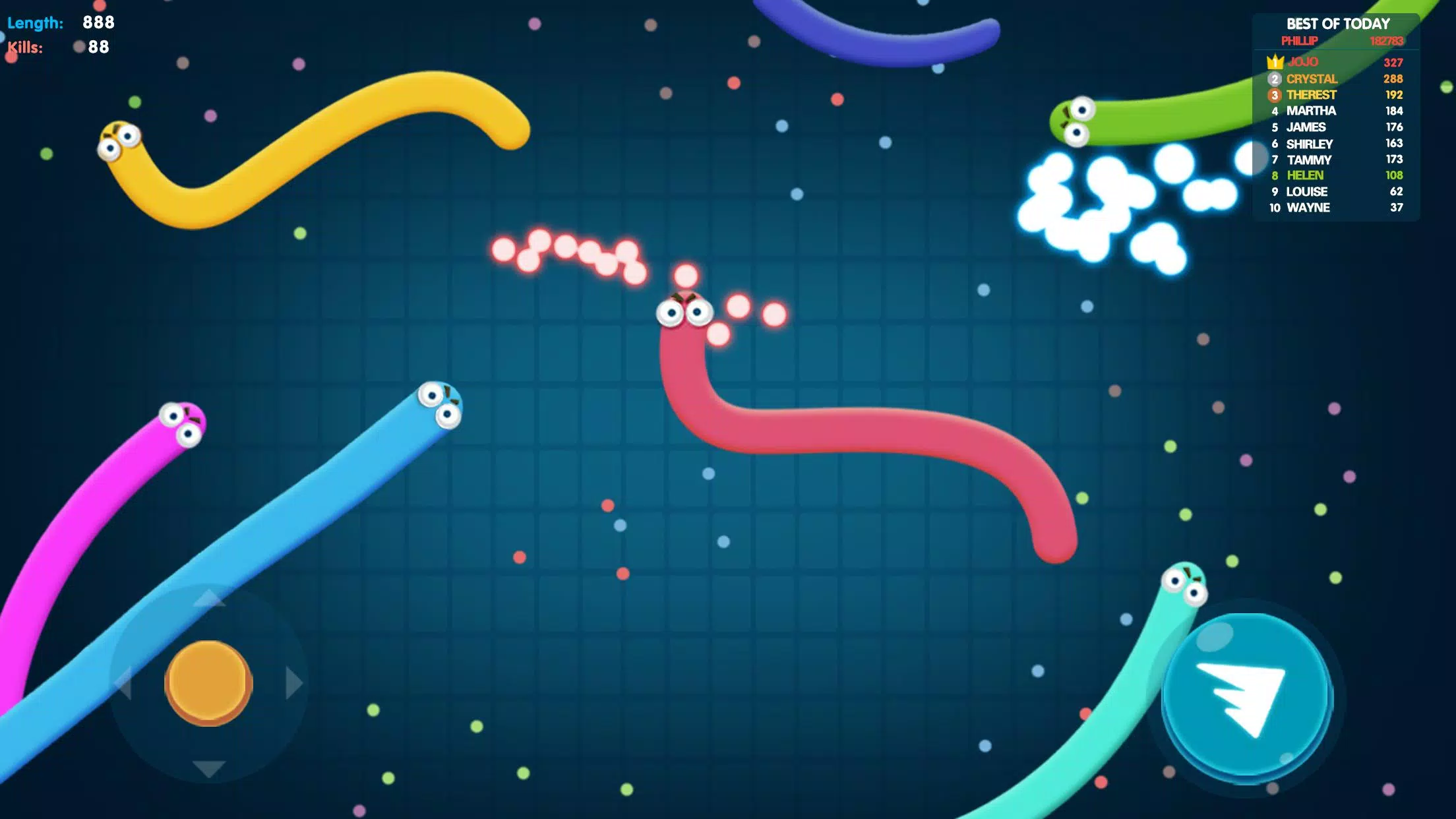 slither io game worm snake Poster for Sale by emcazalet